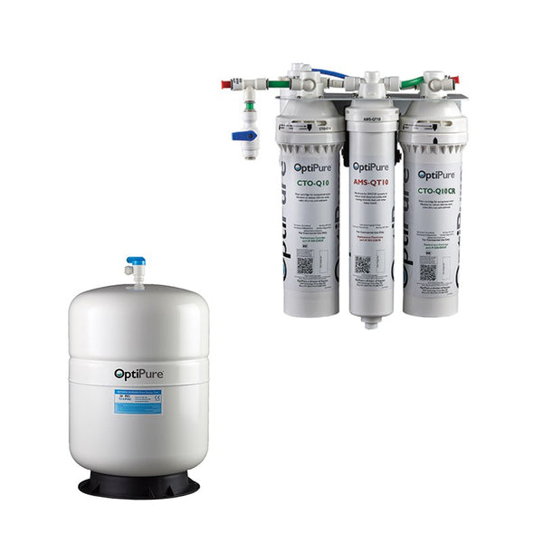 OptiPure OP70CR/5, 164-01105, 70GPD Reverse Osmosis System, Chloramine Reduction, 5GAL Tank