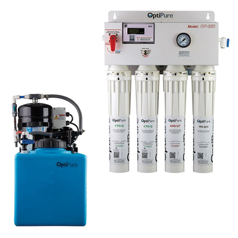 OptiPure OP350/16, 164-14416, 350GPD Reverse Osmosis System, Mineral Addition, 16GAL Tank