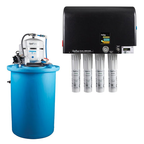 OptiPure BWS1500/50, 164-15545, 1500GPD Blended Water Reverse Osmosis, 50GAL Tank