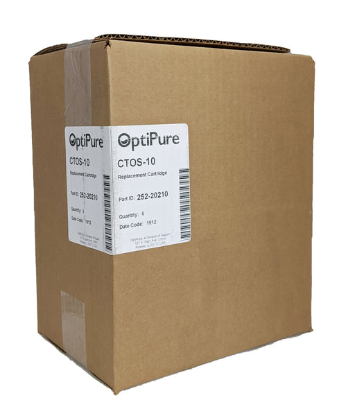 OptiPure CTOS-10, 252-20210, 10 inch Carbon Filter, IsoNet® Scale Inhibitor
