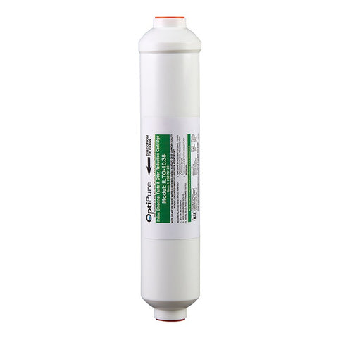 OptiPure ILTO-10.38, 252-70120, 10 inch In-Line Carbon Water Filter