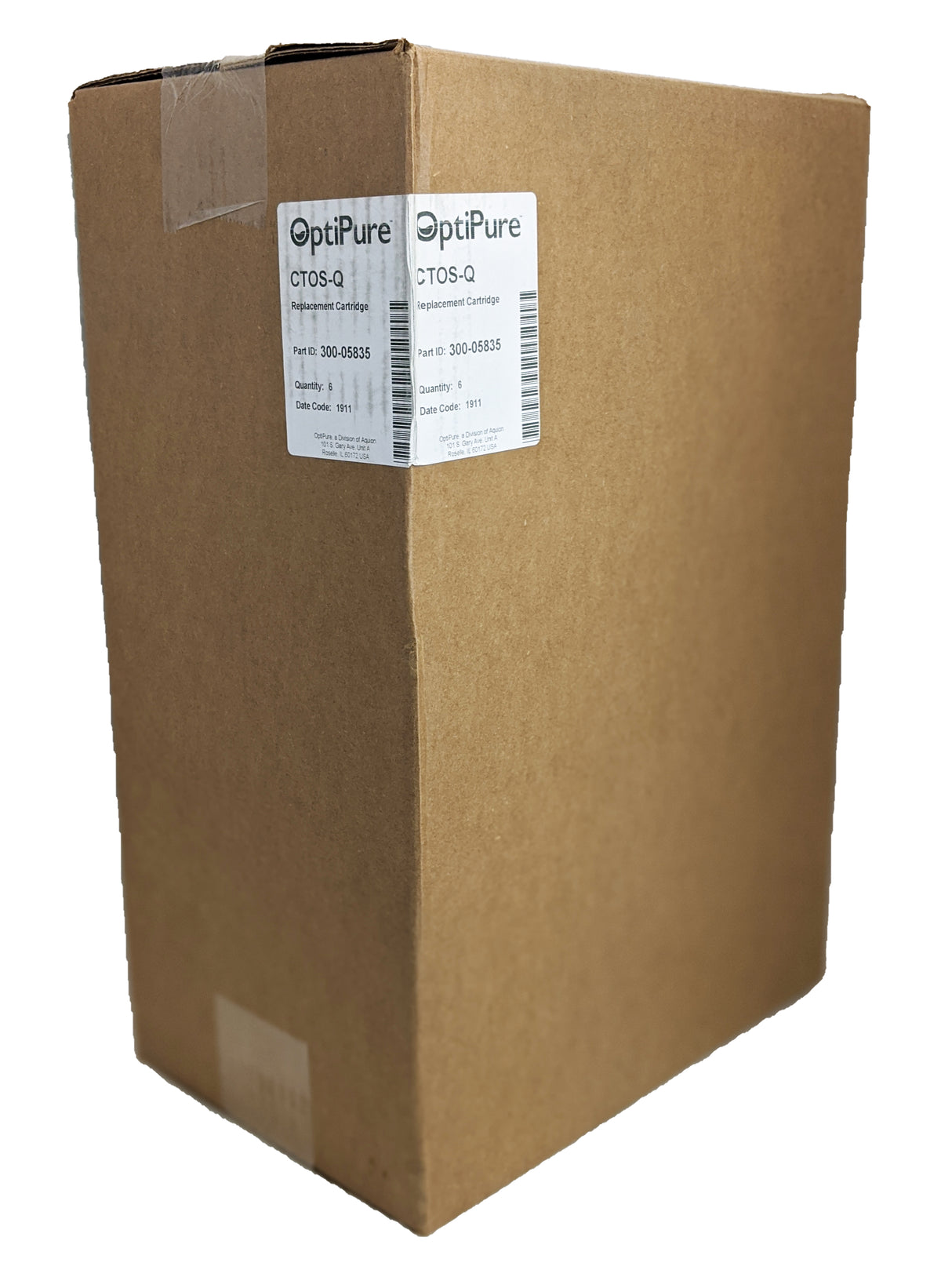 OptiPure CTOS-Q, 300-05835, 15 inch Qwik-Twist Carbon Water Filter