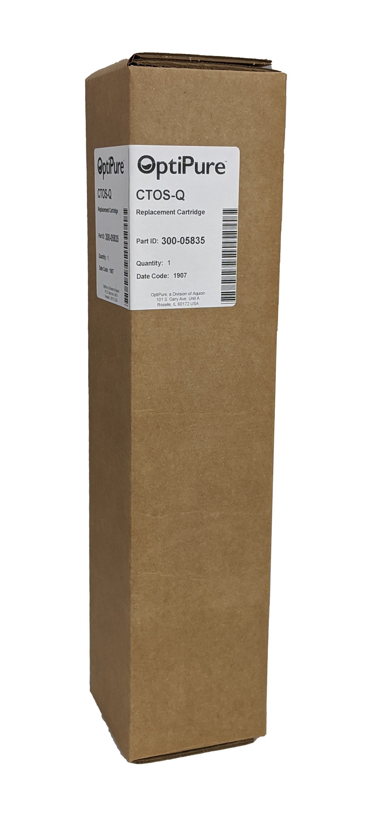 Everpure CTOS-Q, 300-05835, 15 inch Qwik-Twist Carbon Water Filter