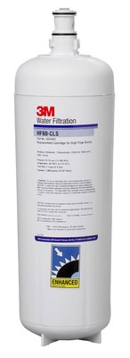 3M HF60-CLS, 56259-02, Water Filter Cartridge, Carbon Water Filter, Chloramine Reduction, Scale Inhibitor