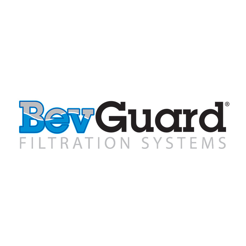 BevGuard IN1012-1, 10 inch In-Line Coconut Carbon GAC Water Filter, KDF