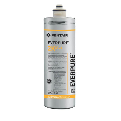 Everpure 2K Plus Cartridge, EV9612-61, Cyst Reduction, Drinking Water, Scale Inhibition