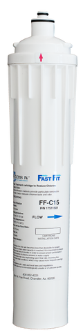 Systems IV FastFit 1751-1501,SIV FF-C15, Ice Machine Dual Filtration Carbon Replacement Filter