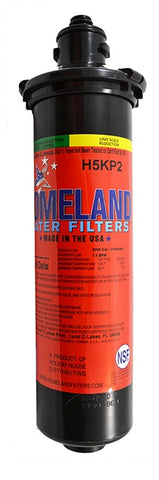 Homeland H5KP2, fits HQS-WF, for DEV9830-01, Carbon Water Filter, Scale Inhibitor