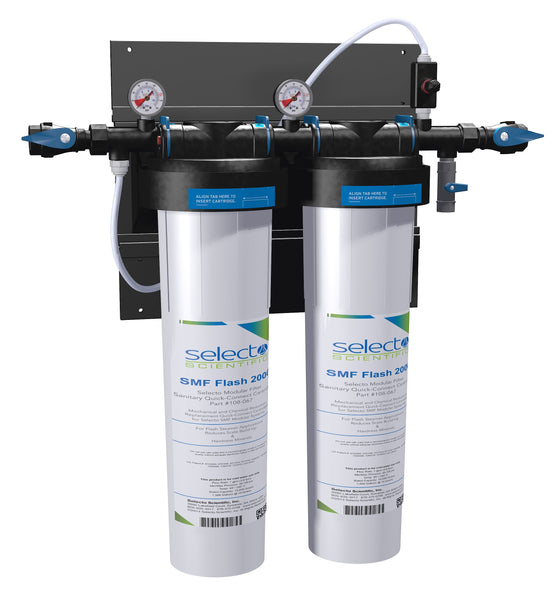 Selecto SMF SteamerGuard Flash4000, 81-3220, Twin Hollow Carbon Ceramic Filter System, Scale Inhibitor